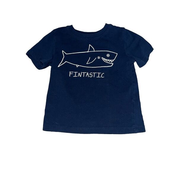 Kid's H&M Fantastic Shark Short Sleeve T-Shirt - Picture 1 of 5